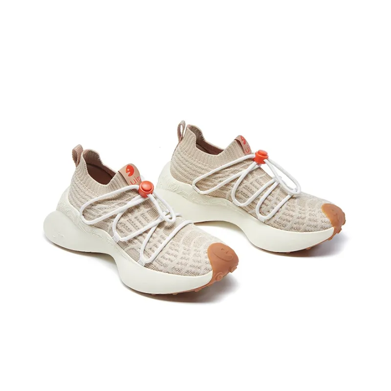 U.IN Painted Travel Shoes Laredo 1&4 Solid Collection Low-Top Casual Shoes Women's-1