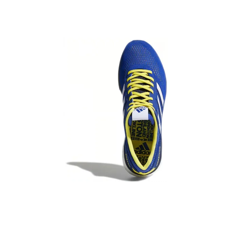 Adidas Adizero Boston 7 Durable Breathable Low-Top Running Shoes Men's Blue-4