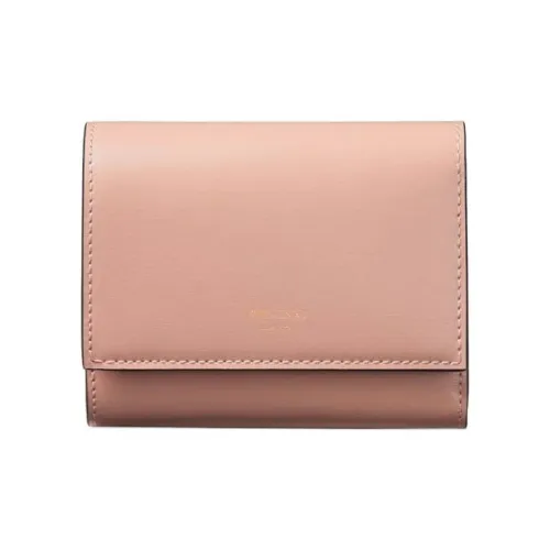 Jimmy Choo Calfskin Wallet Women's Ballet Pink