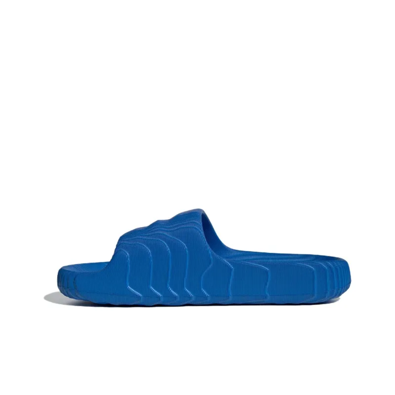 Adidas Adilette 22 Slides Blue Bird Core Black-0
