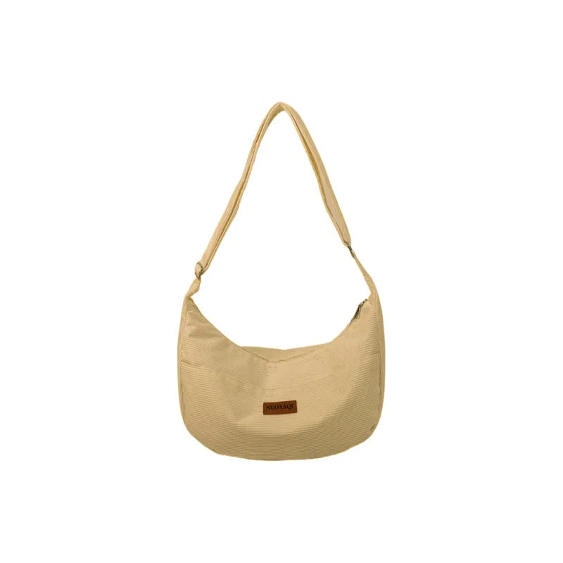 Parker Bear Canvas Canvas Bag Shoulder Bag Crossbody Bag Regular Unisex Black/Khaki/Brown/White/Gray/Pink-6