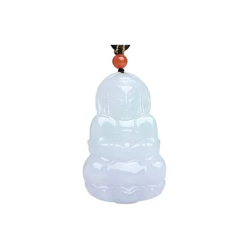With The Heart Of The Jade Glutinous Jade Necklaces Men's