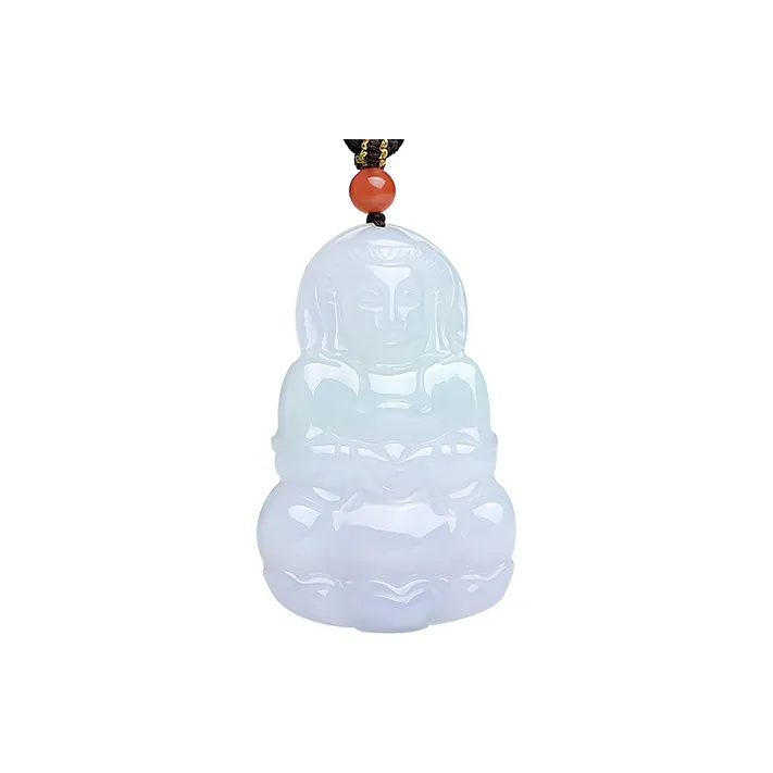With The Heart Of The Jade Glutinous Jade Necklaces Men's-0