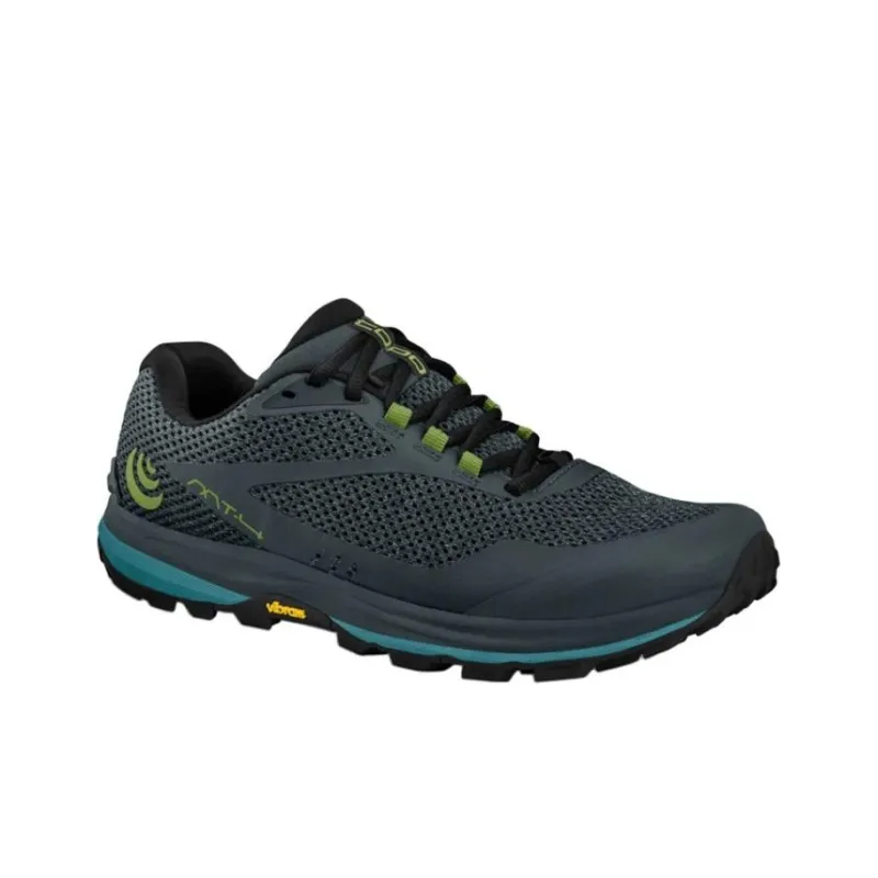Topo Athletic MT 4 Cushioning Wear-Resistant Low-Top Running Shoes Men's Gray Blue-1