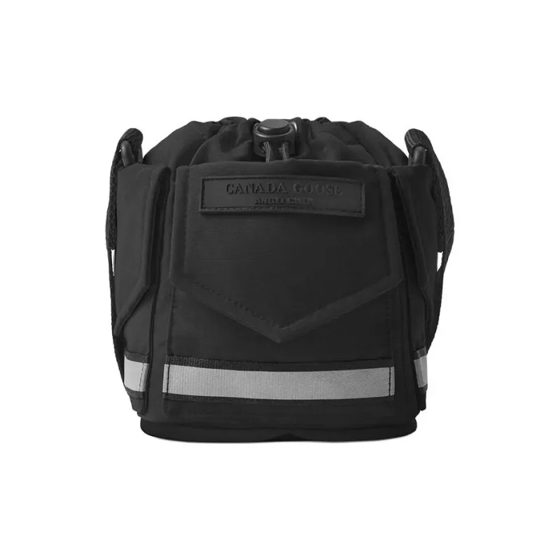 Canada Goose Reflective Material Shoulder Bag Crossbody Bag Mini Women's Black-1