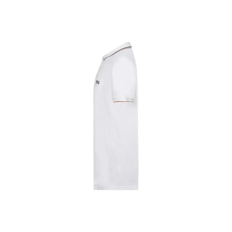 HUGO BOSS Logo Embroidered Short Sleeved Polo Shirt-2