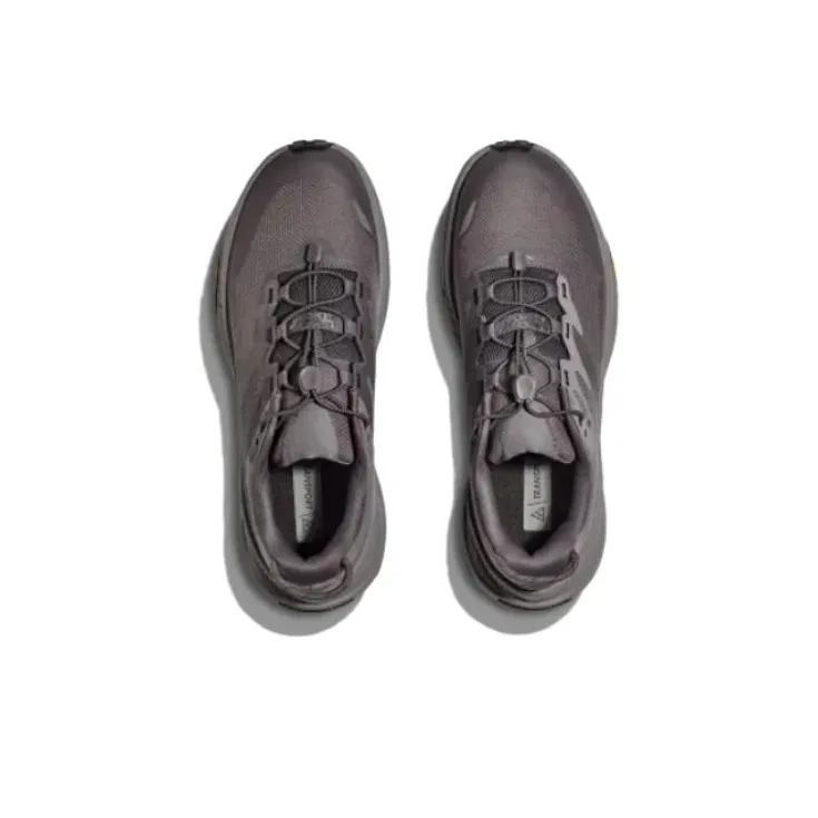 HOKA ONE ONE Transport Durable Breathable Low Top Running Shoes Unisex Black-4