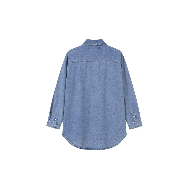 JEANSWEST Shirts Women's Light Blue-1