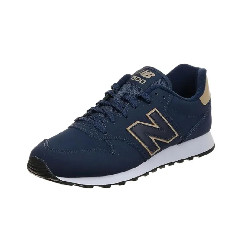 New Balance NB 500 Cushioning Wear Resistant Low Top Running Shoes Men's Dark Blue-2