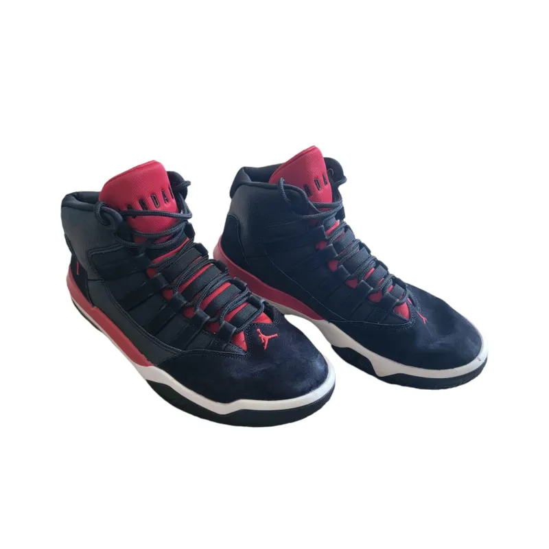 Jordan Max Aura Black Gym Red White-1