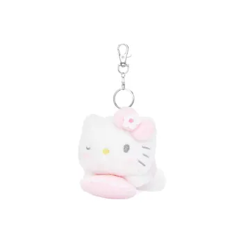Sanrio Hello Kitty Spring Dream Flower Basket Collection Dolls Plush Pendant 10cm Height