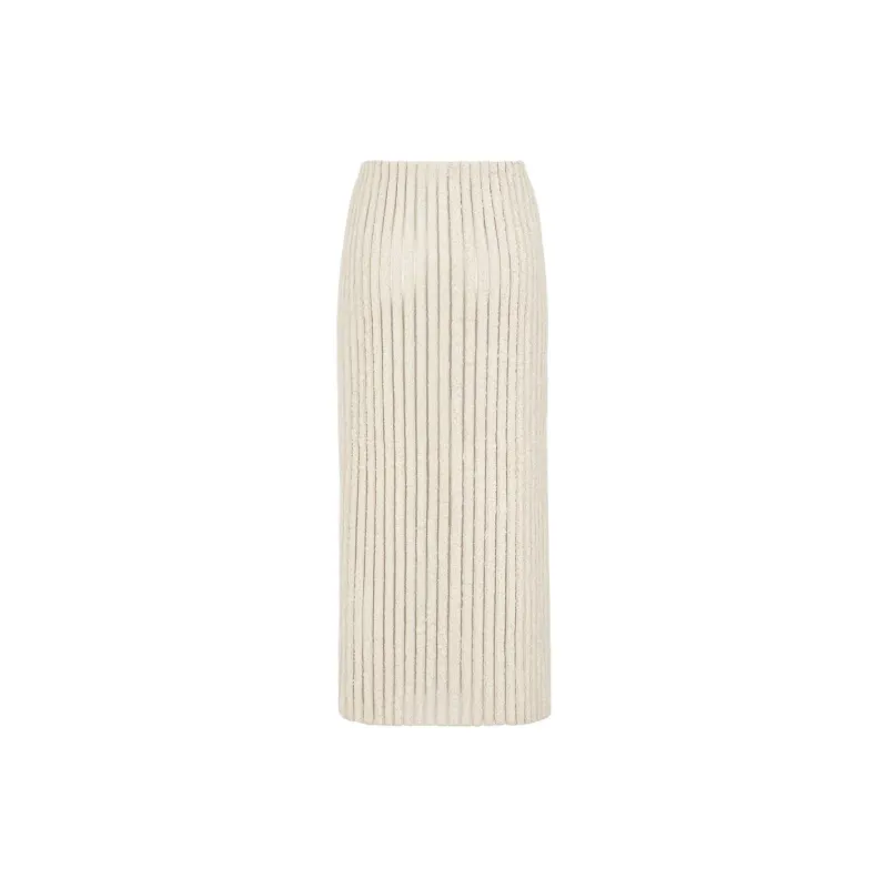 FENDI Casual Long Skirt Women's White-1