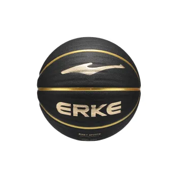 Erke PU Basketball Cool Black Warrior Size 7 Training Unisex