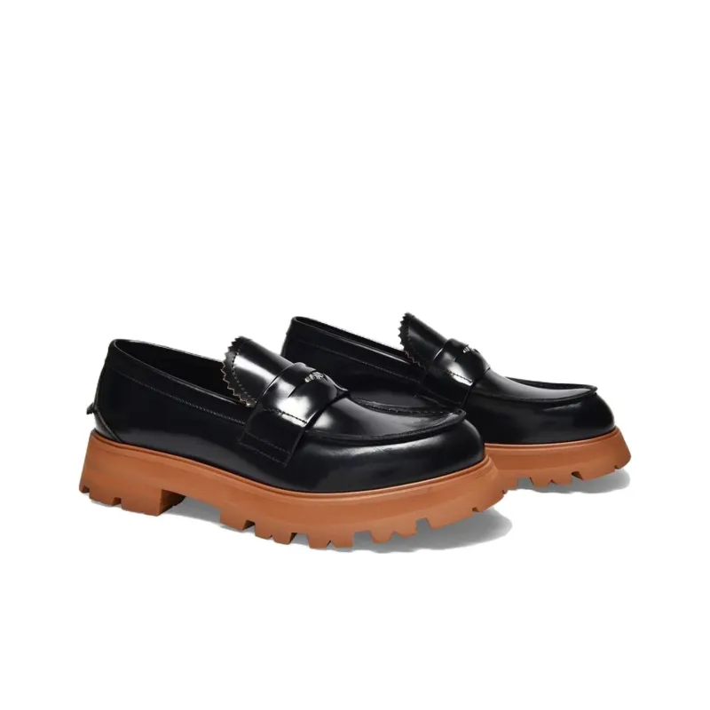 Alexander McQueen Oversized Men's Casual Shoes Men's Black-4