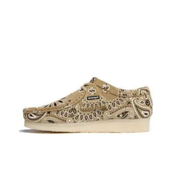 Clarks X Supreme Wallabee Bandana 'Khaki'