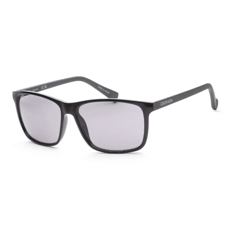 CK/Calvin Klein Plastic Rectangular Sunglasses Men's Black-0