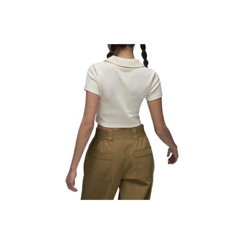 Jordan Set in Sleeve T Shirt Women's Canvas-1