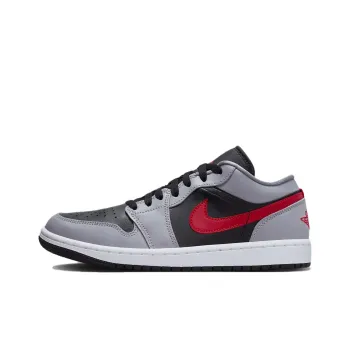 Jordan 1 Low Cement Fire Red Women's