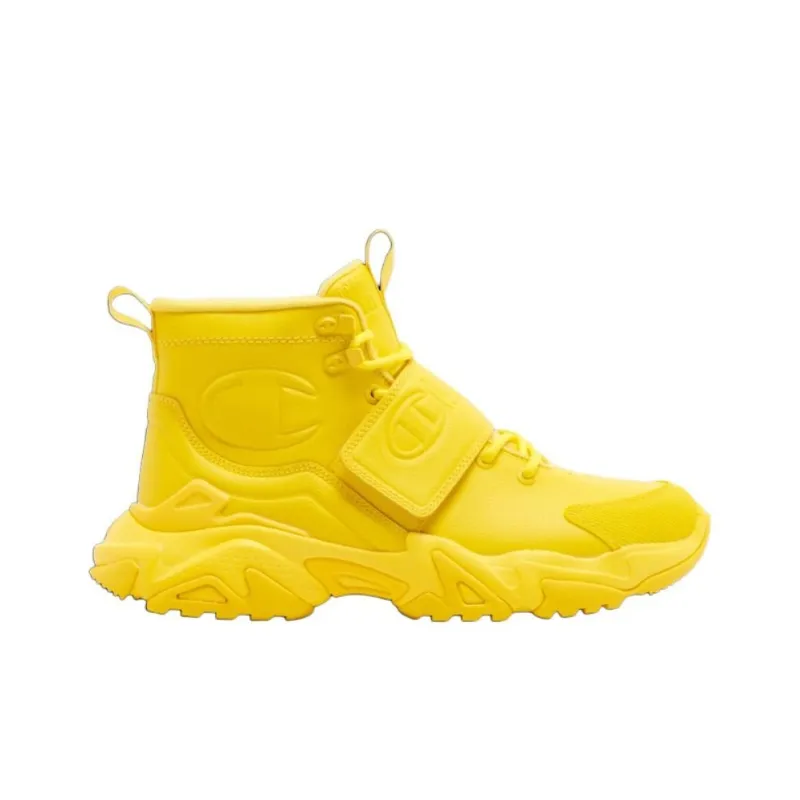 Champion Rally Strap Cushioning And Abrasion Resistant Coverage High Top Outdoor Shoes Men's Yellow-1