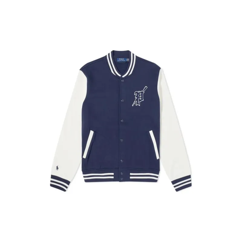 Polo Ralph Lauren Logo patch Jersey Jacket-6