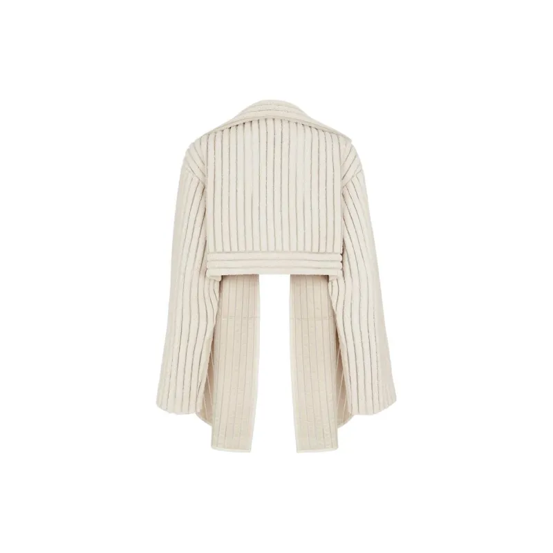 FENDI Coats Women's White-1