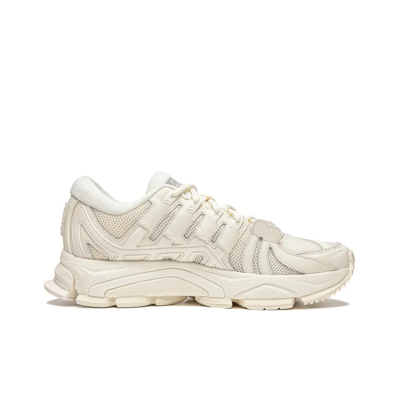 LiNing Abrasion Resistant Breathable Low Top Running Shoes Women's Beige-1