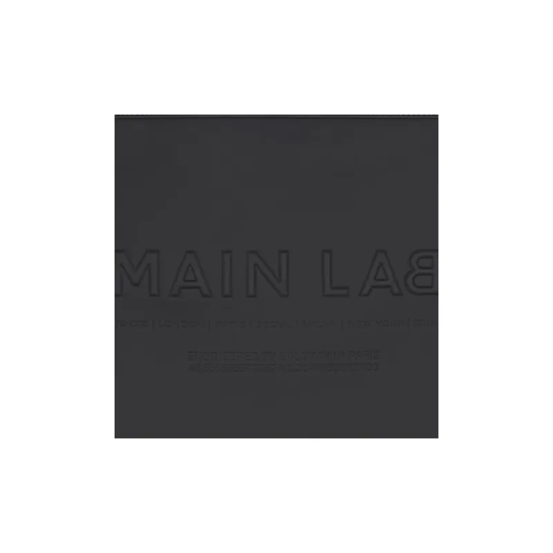 BALMAIN Calfskin Tote Bag Shopping Bag Shoulder Bag Handbag Men's Black-4