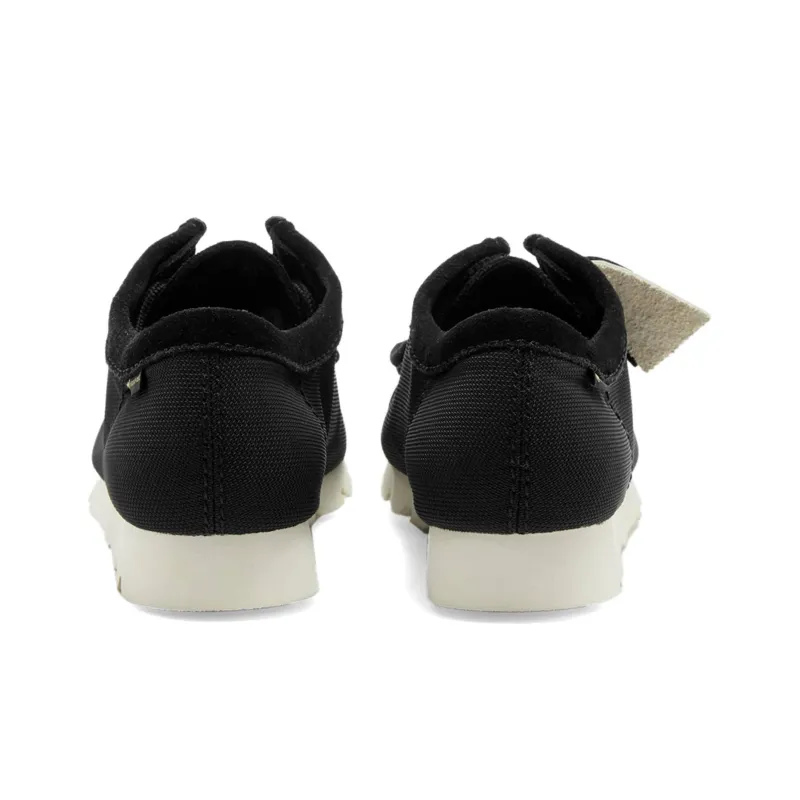 Clarks Wallabee Gore Tex 'Black Canvas'-3