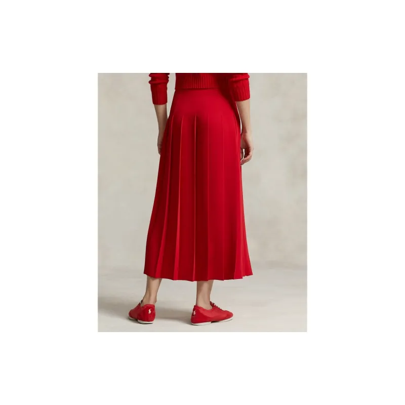 Polo Ralph Lauren Pleated Midi Skirt-9