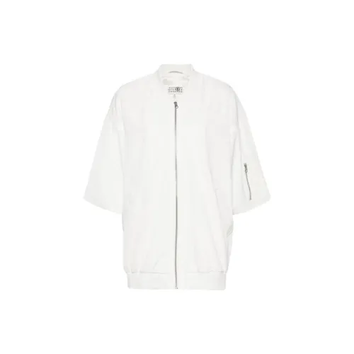 MM6 Maison Margiela Jackets Women's White