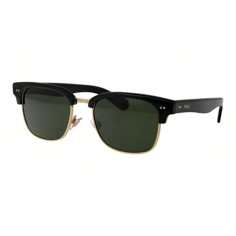 Polo Ralph Lauren Square Sunglasses Men's Black-0