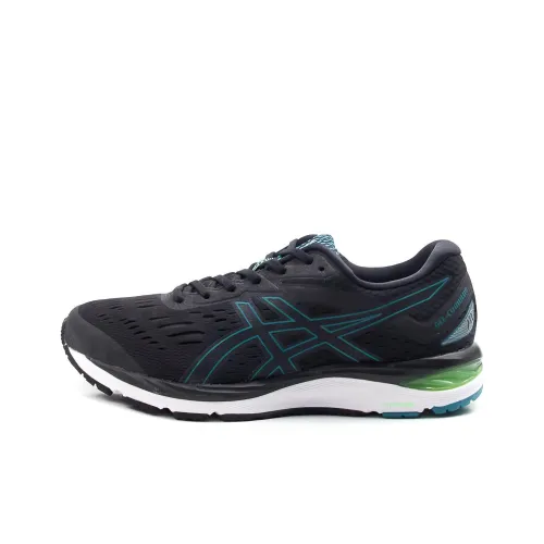 Asics Gel-Cumulus 20 Running Shoes Men Low-Top Black/Green