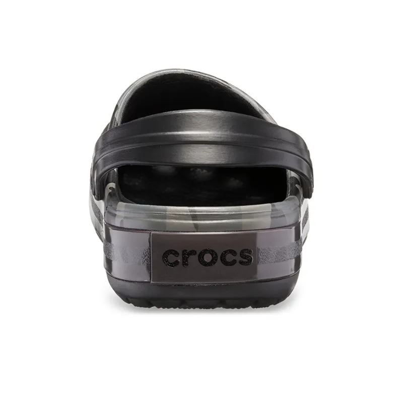 Crocs Classic Clog Beach Sandals Black Camouflage-2