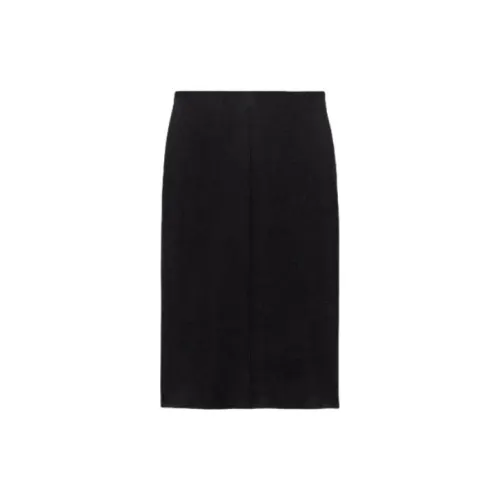 ZARA Knit Long Skirts Women's Black