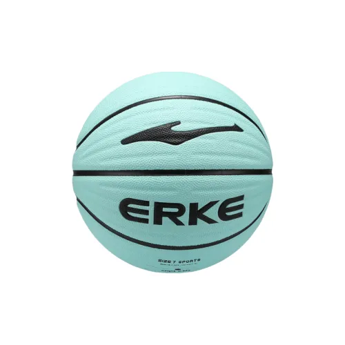 Erke PU Basketball Tiffany Green Size 7 Ball Street Training Competition Unisex