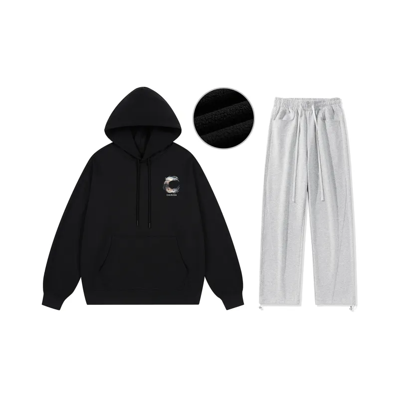 IVEIII Sweatshirt Sets Unisex-19