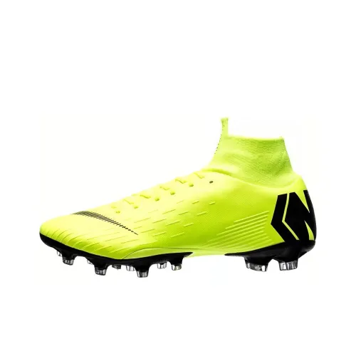 Nike Mercurial Superfly 6 Soccer Shoes Men Mid-Top Green/Black