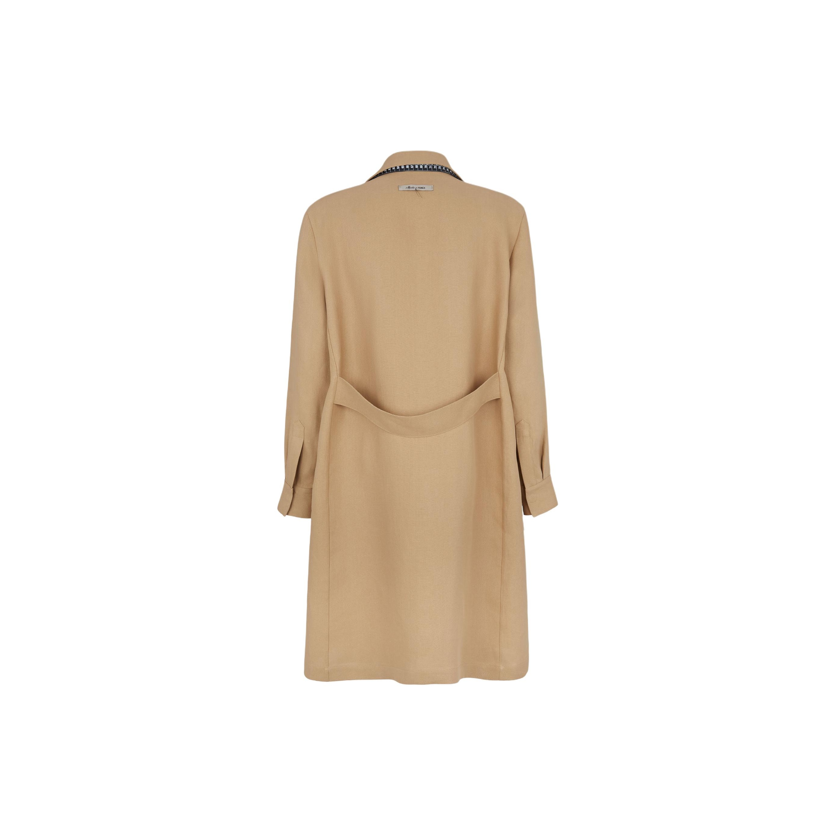 FENDI フェンディ コート(その他) ベージュ 4103823E0012 FENDI Coats Men Beige - POIZON