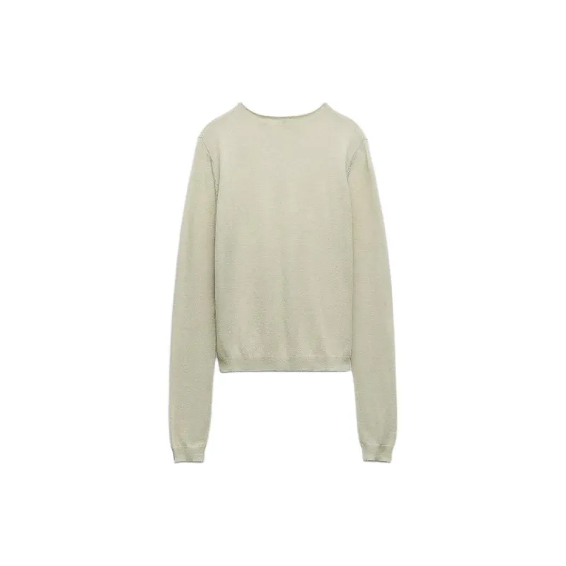 ZARA Sweater Women's Light Green-1