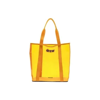 Drew House Thermoplastic Polyurethane Tote Bag Shopping Bag Shoulder Bag Handbag Unisex Gold