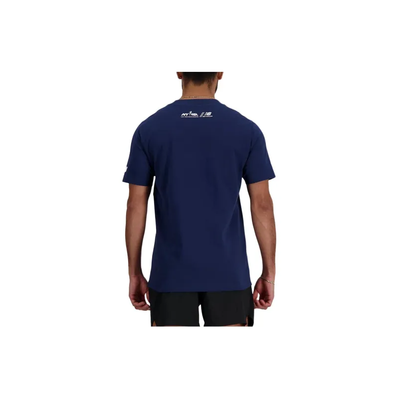 New Balance T-Shirt Men's Navy Blue-1