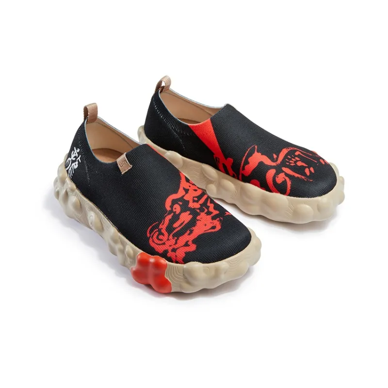 U.IN Painted Travel Shoes Year Of The Dragon TT Low-Top Casual Shoes Men's-30