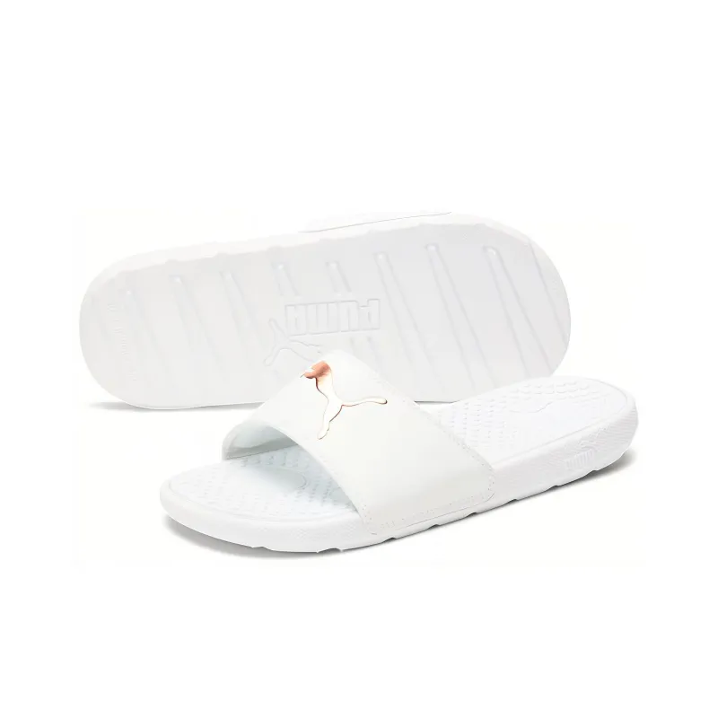 PUMA Cool Cat Sport Slides 'White Rose Gold' Women's-2