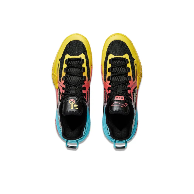 LiNing Shudder Quenching BOOM Technology Low Top Basketball Shoes Men's Black-1