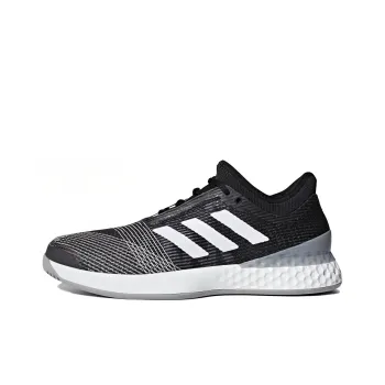 Adidas Adizero Ubersonic 3 Wear-Resistant Low-Top Tennis Shoes Men's Black