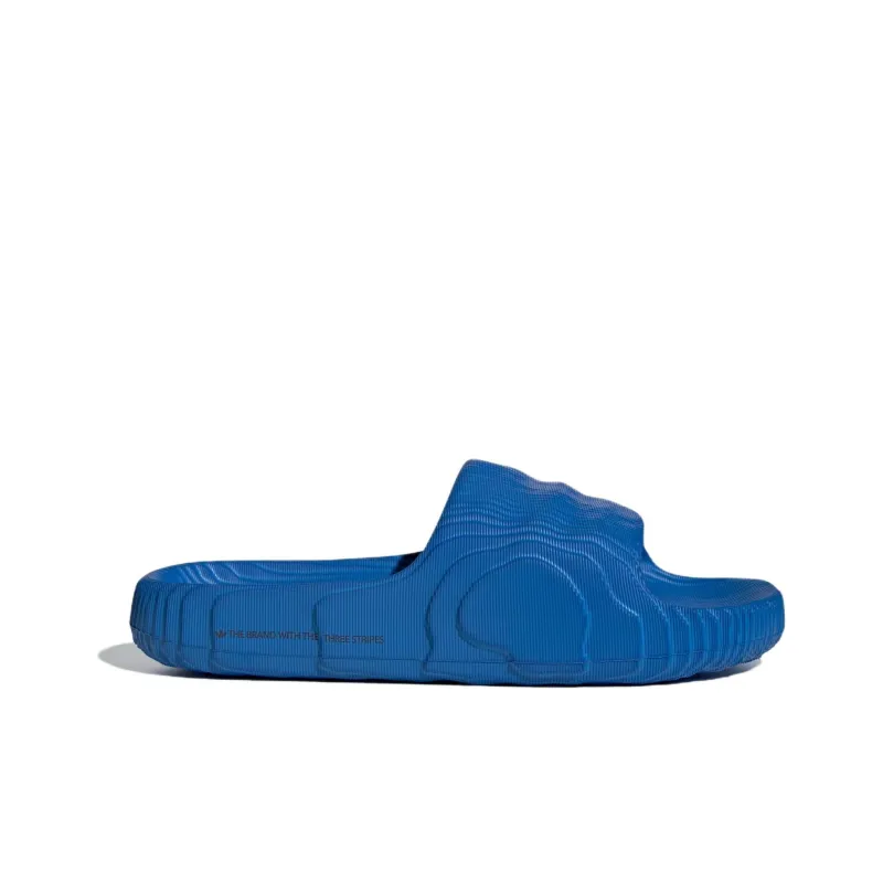 Adidas Adilette 22 Slides Blue Bird Core Black-1