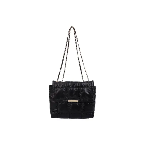 MingLu Oxford Backpack Shoulder Bags Unisex Black/Silver/Gold