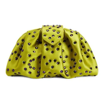 Giuseppe Zanotti Amande Precious Draped Clutch Bag