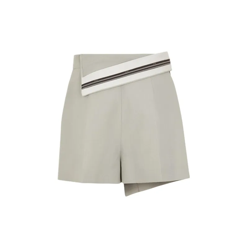 FENDI Casual Shorts Women's Gray-1