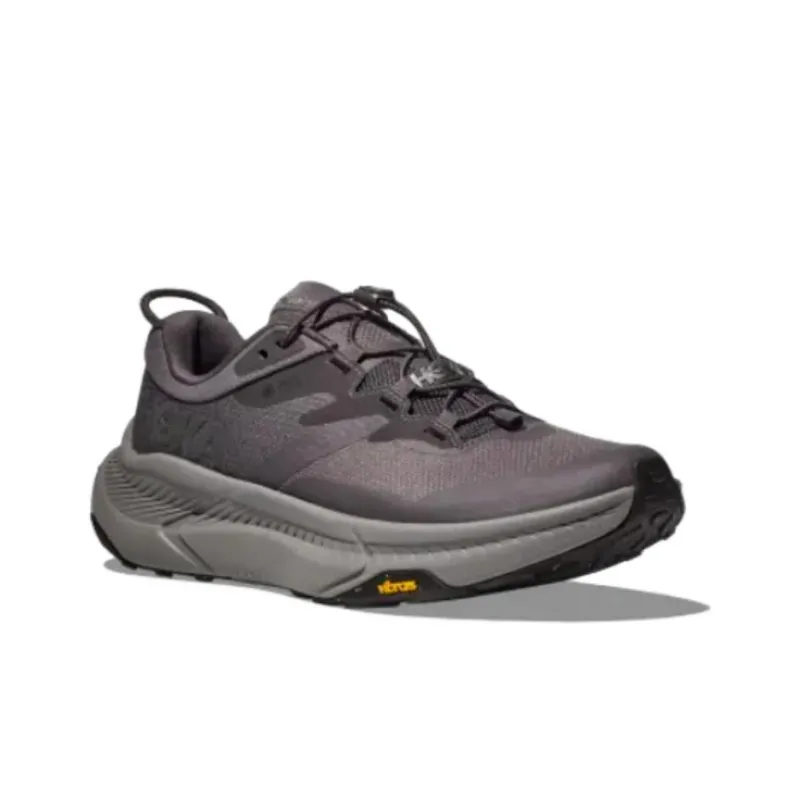 HOKA ONE ONE Transport Durable Breathable Low Top Running Shoes Unisex Black-3